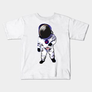 Astronaut in Space suit - cute Cavoodle, Cavapoo, Cavalier King Charles Spaniel Kids T-Shirt